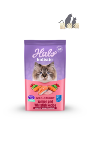 Halo 嘿囉 成貓無穀野生鮭魚燉白魚 3磅