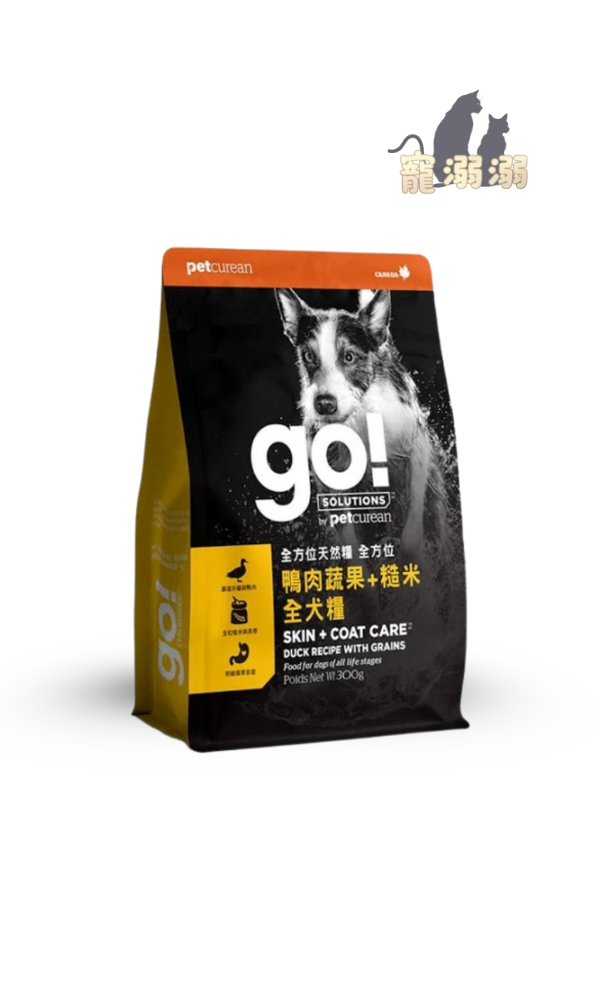 go！犬糧 鴨肉蔬果+糙米 300g